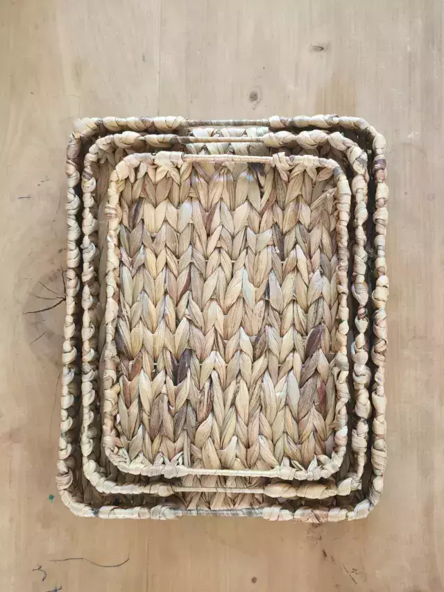 [AAD496] BANDEJA SEAGRASS CON MANIJA MEDIANA - eCommerce 3