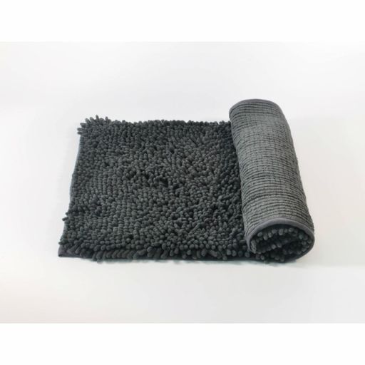 [AB002] ALFOMBRA BAÑO SHAGGY PELO CORTO- GRIS OSCURO - eCommerce 3