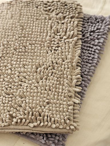 [AA998] ALFOMBRA BAÑO SHAGGY PELO LARGO- BEIGE - eCommerce 3