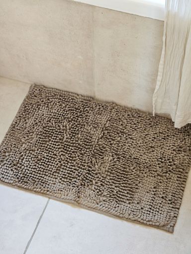 [AA998] ALFOMBRA BAÑO SHAGGY PELO LARGO- BEIGE - eCommerce 4