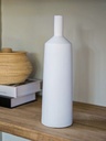 [AAF284] BOTELLON TERRACOTA WHITE 34X10 CM - eCommerce 3