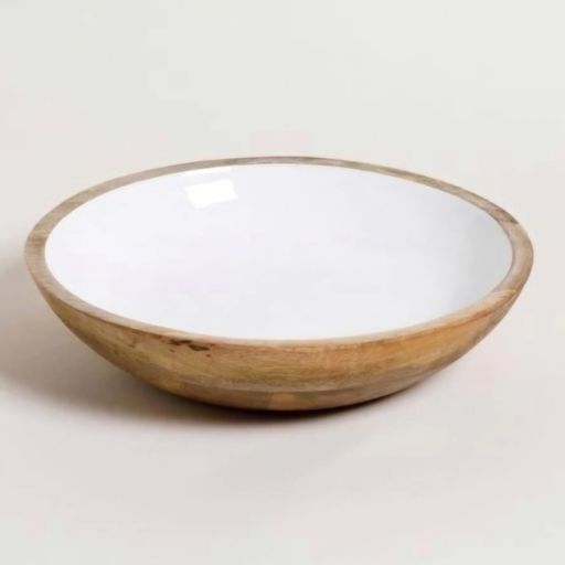 [AAC916] BOWL DE MADERA ESMALTADA SAHA - eCommerce 4