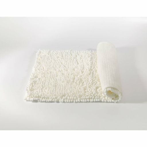 [AA999] ALFOMBRA BAÑO SHAGGY PELO LARGO- BLANCO - eCommerce 5