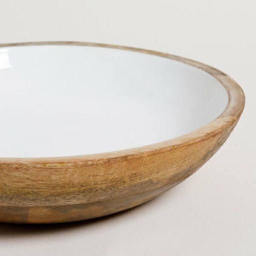 [AAC916] BOWL DE MADERA ESMALTADA SAHA - eCommerce 5