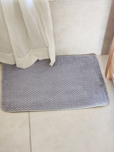 [AA795] ALFOMBRA BAÑO TEDDY - GRIS - eCommerce 3
