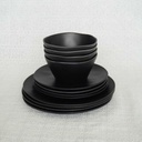 [AAC330.0] BOWL MELAMINA PREMIUM NEGRO PACK X4 - eCommerce 2