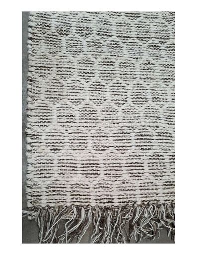 [AAD317] ALFOMBRA BEIGE/BLANCO LANA 150X240 - eCommerce 3