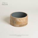 [AAH204] Bowl recto de madera esmaltada Saha Grey 1800ml - eCommerce 4