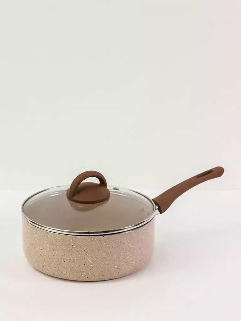 [AAD975] CACEROLA CON TAPA 22 CM JENA INDUCCION BEIGE - eCommerce 2
