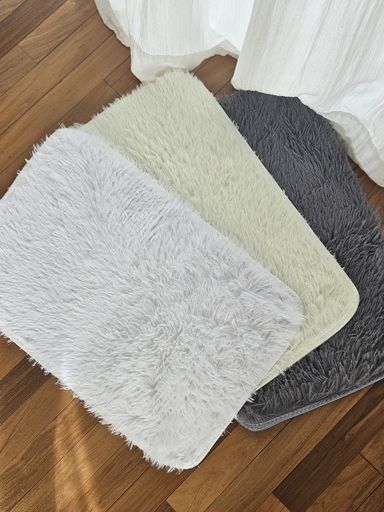 [AAE320.0] ALFOMBRA DE BAÑO FURRY 40X60CM GRIS - eCommerce 2