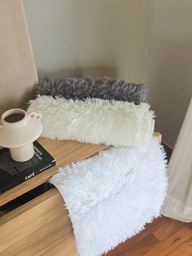 [AAE320.0] ALFOMBRA DE BAÑO FURRY 40X60CM GRIS - eCommerce 3
