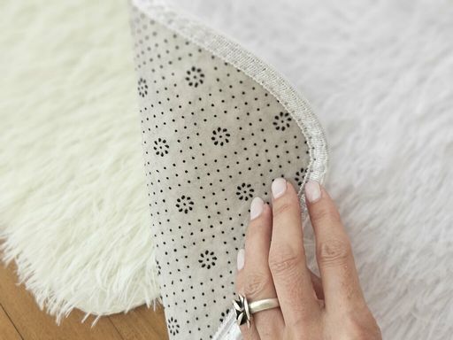 [AAE320.0] ALFOMBRA DE BAÑO FURRY 40X60CM GRIS - eCommerce 6