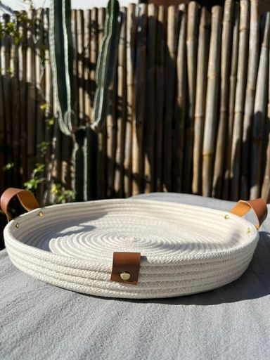 [AAC965] CENTRO DE MESA ALGODON CON MANIJAS - eCommerce 2