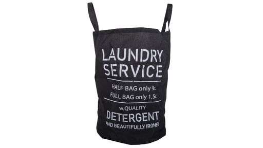 [CES456] CESTO DE ROPA LAUNDRY SERVICE NEGRO - eCommerce 3