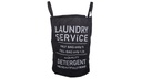 [CES456] CESTO DE ROPA LAUNDRY SERVICE NEGRO - eCommerce 3