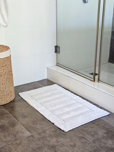 [AAG145.Blanco] ALFOMBRA DE BAÑO RAYAS 50X80 BLANCO - eCommerce 3