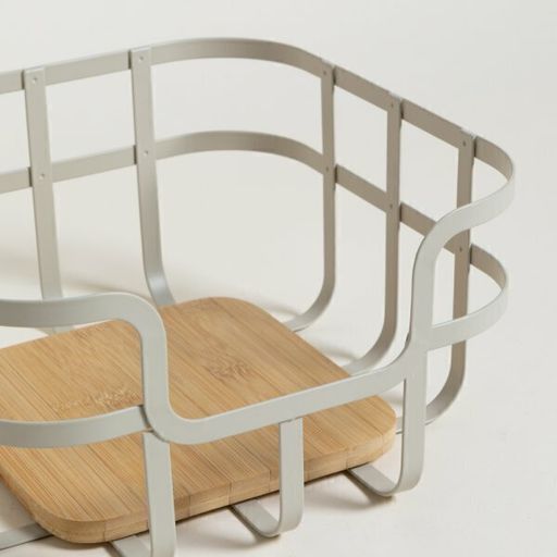 [AAC767] CONTENEDOR DE FRUTAS GRIS BASE BAMBOO - eCommerce 5