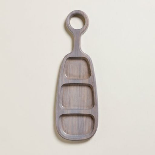 [AAF743] COPETINERO DE MADERA DE ACACIA OIA 12X38 CM - eCommerce 5