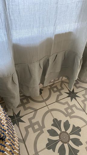 [AAA071.0] CORTINA DE BAÑO OLIVIA GRIS PERLA - eCommerce 5