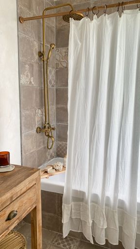 [AAA782.0] CORTINA DE BAÑO OLIVIA OFF WHITE - eCommerce 2