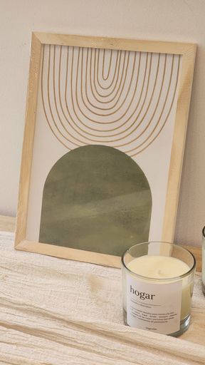 [AAB986.1] CUADRO NATURALEZA 20X30 Hoja en Maceta - eCommerce 3