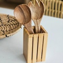 [AAD806] CUBIERTERO CUADRADO TABLAS DE BAMBOO - eCommerce 3