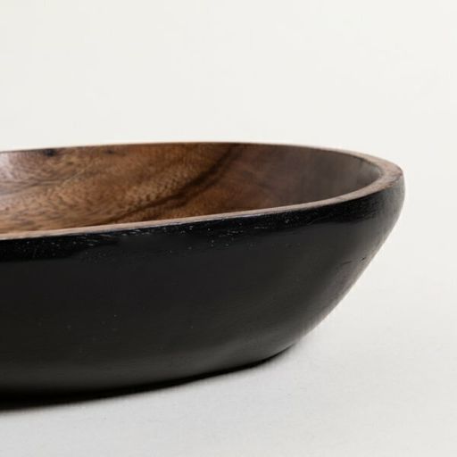 [AAD144] CUENCO OVALADO ACACIA MANILA BLACK - eCommerce 5