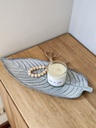 [AAE502.0] Centro de mesa de mdf hoja 45 cm blanco - eCommerce 3