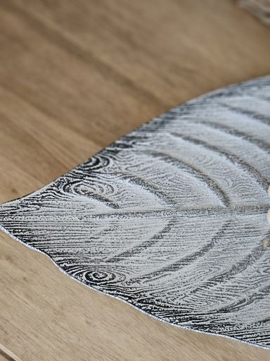 [AAE502.0] Centro de mesa de mdf hoja 45 cm blanco - eCommerce 4