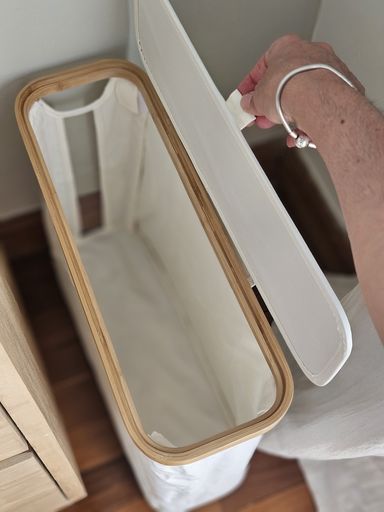 [AAH458] Cesto Slim Con Bamboo 45x15x35 cm - eCommerce 5