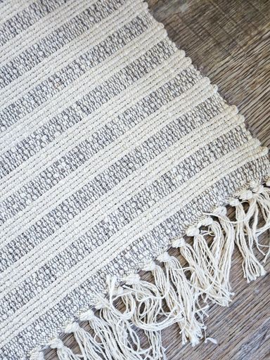 [AAF044] ALFOMBRA FRANJAS GRIS Y NATURAL 150X240 - eCommerce 3