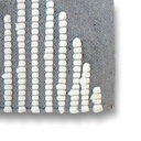 [AAG108] ALFOMBRA GRIS CON TRAMADO BLANCO 50X80 - eCommerce 4