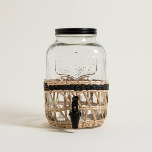 [AA590] DISPENSER VIDRIO CON MALLA MIMBRE - eCommerce 3