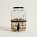 [AA590] DISPENSER VIDRIO CON MALLA MIMBRE - eCommerce 3