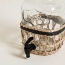 [AA590] DISPENSER VIDRIO CON MALLA MIMBRE - eCommerce 4