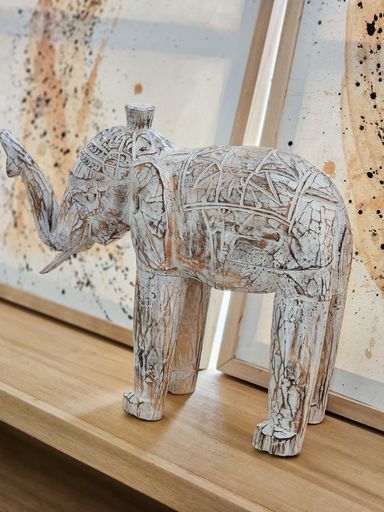 [AAD387] ELEFANTE BLANCO 35CM - eCommerce 3