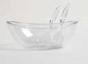 [AAB159.0] ENSALADERA CON CUBIERTOS GLAS TRANSPARENTE - eCommerce 4