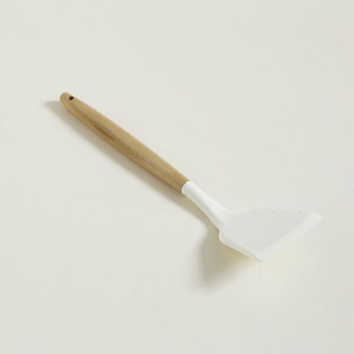 [AAE248] ESPATULA DE SILICONA CREAM MANGO MADERA - eCommerce 2