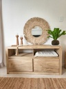 [AA810] ESPEJO SEAGRASS - 70CM DIAMETRO - eCommerce 2