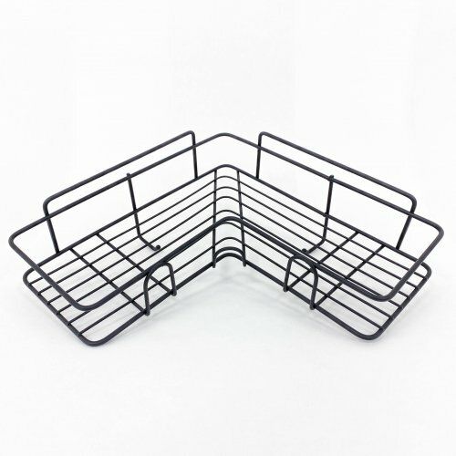 [AB222] ESTANTE DE BAÑO ESQUINERO NEGRO - eCommerce 3