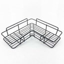 [AB222] ESTANTE DE BAÑO ESQUINERO NEGRO - eCommerce 3