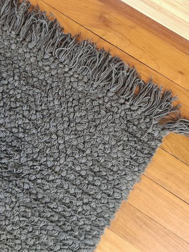 [AAF208] ALFOMBRA LISA PELO CORTO GRIS 55X140 CM - eCommerce 4