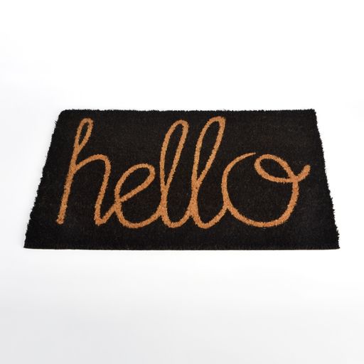 [AAA778.0] FELPUDO COCO NEGRO- HELLO 40X60 - eCommerce 3