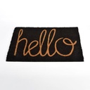 [AAA778.0] FELPUDO COCO NEGRO- HELLO 40X60 - eCommerce 3