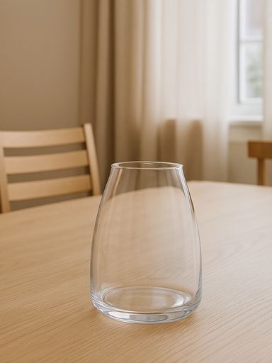 [AAF485] FLORERO VIDRIO TRANSPARENTE 11X15 CM - eCommerce 3