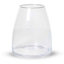 [AAF485] FLORERO VIDRIO TRANSPARENTE 11X15 CM - eCommerce 4