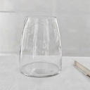[AAF485] FLORERO VIDRIO TRANSPARENTE 11X15 CM - eCommerce 5
