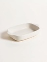[AAC256.0] FUENTE RECTANGULAR CERAMICA PUNTITOS CREAM - eCommerce 4