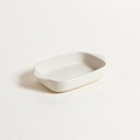 [AAC256.0] FUENTE RECTANGULAR CERAMICA PUNTITOS CREAM - eCommerce 5