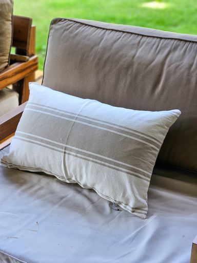 [AAE492] FUNDA DE ALMOHADON BERMEO TUSSOR CRUDO-BEIGE 60X40 - eCommerce 3